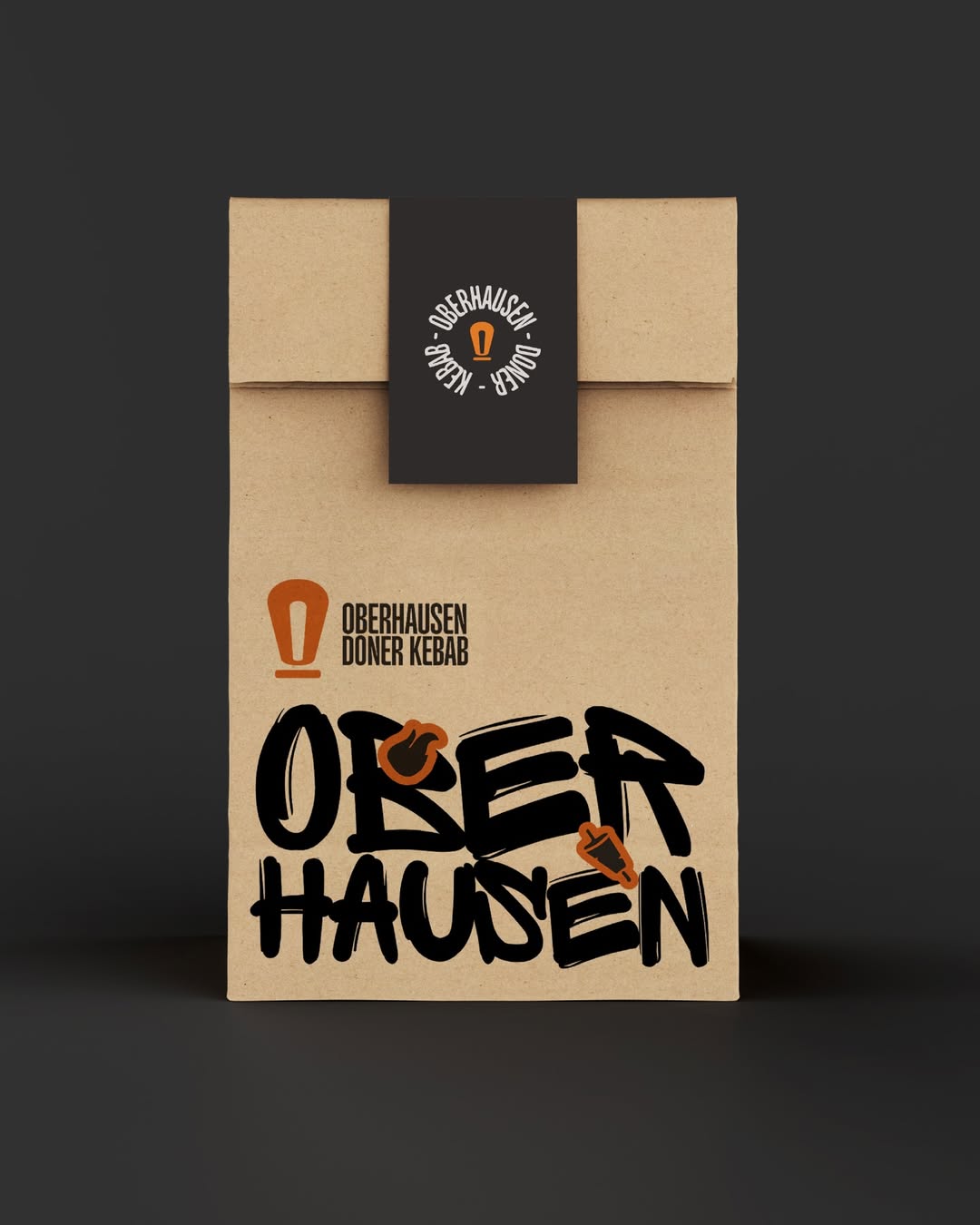 Kraft paper bag packaging design