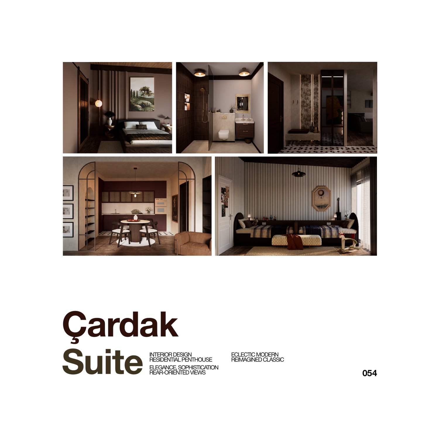 Vista Architectural Studio portfolio — image collage with project title
